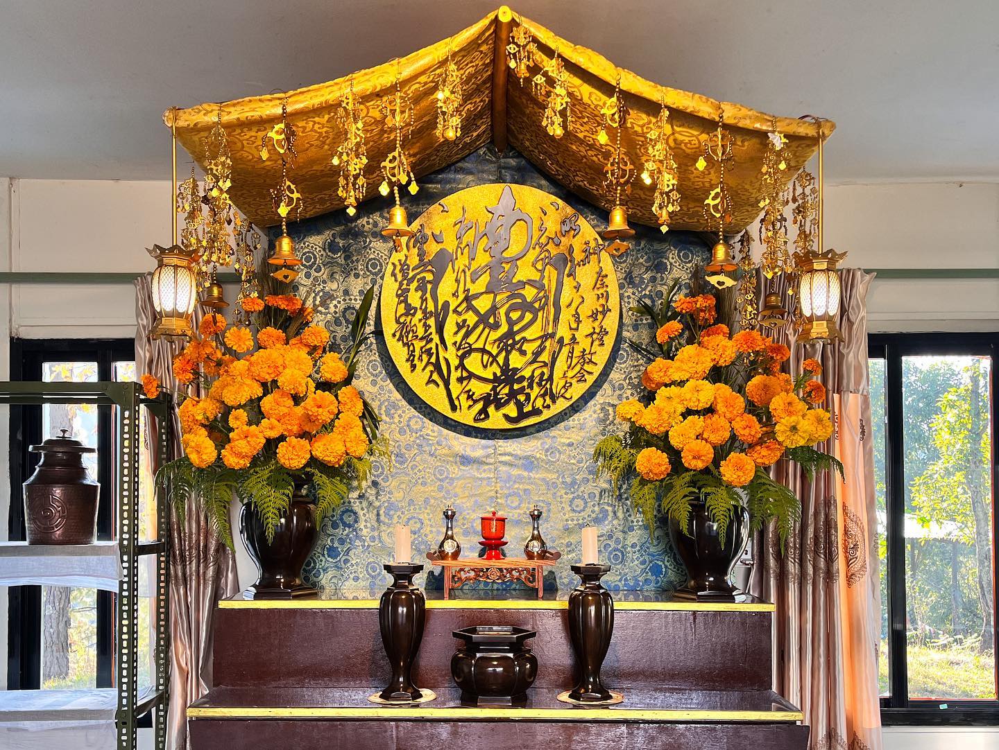 prayer shrine at HBS